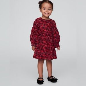 Corduroy Red Kids Dress
